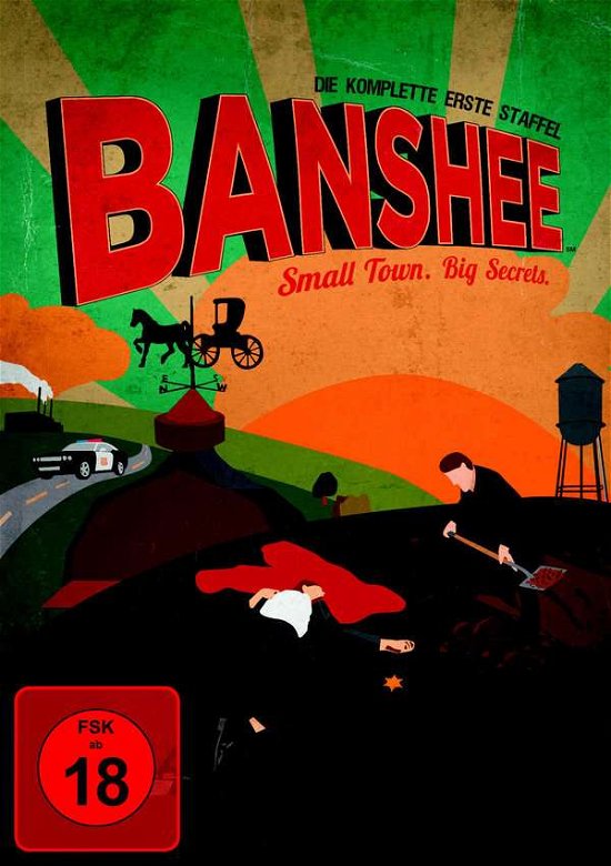 Cover for Ulrich Thomsen,antony Starr,ivana Milicevic · Banshee: Staffel 1 (DVD) (2014)