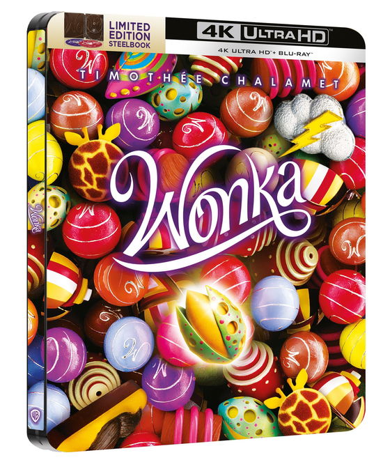 Cover for Wonka (Steelbook 3) (4K Ultra Hd + Blu-Ray) (4K Ultra HD/BD) (2024)