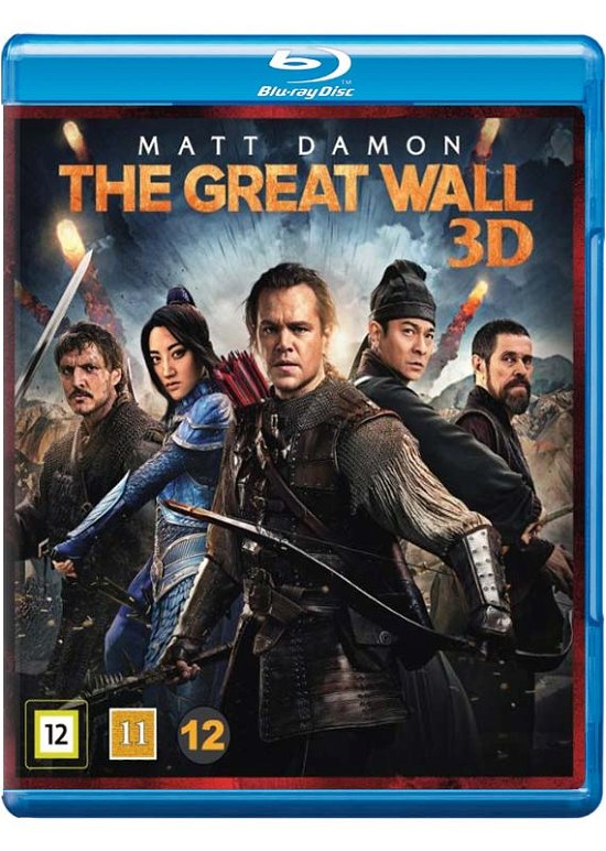 Cover for Matt Damon / Zhang Yimou / Willem Dafoe / Andy Lau / Pedro Pascal / Jiang Tian · The Great Wall (3D Blu-ray/BD) [3D edition] (2017)