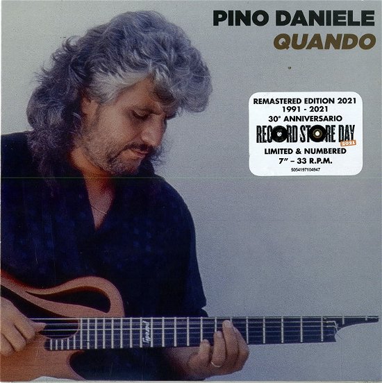 Cover for Pino Daniele · Quando / O Ssaje Comme Fa O Core (7&quot;) [Remastered edition] (2021)