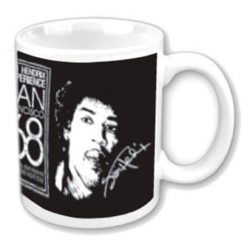 Jimi Hendrix Boxed Standard Mug: San Francisco 68 - The Jimi Hendrix Experience - Merchandise - Razamataz - 5055295308947 - 29. november 2010