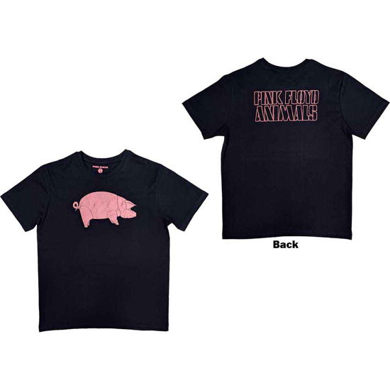 Cover for Pink Floyd · Pink Floyd Unisex T-Shirt: AWBDG (Back Print) (T-shirt) [size L] [Blue - Unisex edition]