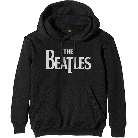Cover for The Beatles · The Beatles Unisex Pullover Hoodie: Drop T Logo (Hoodie) [size XL] [Black - Unisex edition]