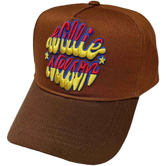 Willie Nelson Unisex Baseball Cap: Emblem - Willie Nelson - Merchandise -  - 5056561068947 - 