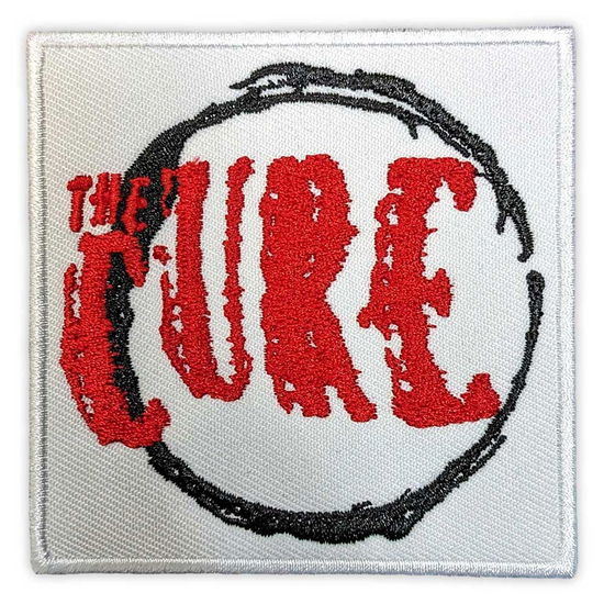 The Cure Woven Patch: Circle Logo (Standard) - The Cure - Merchandise -  - 5056737250947 - 