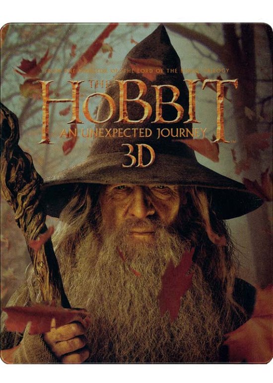 Cover for Hobbitten · En Uventet Rejse (Blu-ray) [3D Steelbook edition] (2013)