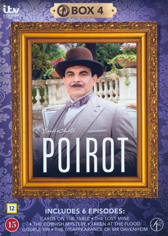 Cover for Agatha Christie · Poirot Box 4, 2009 (DVD) (2010)