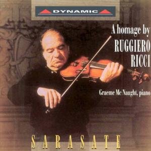 Cover for Sarasate / Ricci / MC Naught · Hommage by Ruggiero Ricci (CD) (1995)