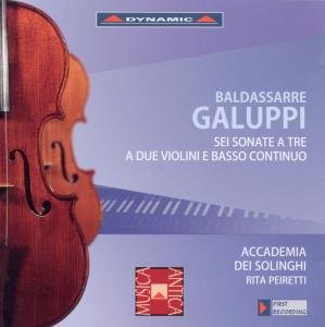Cover for Acad Dei Solinghipeiretti · Galuppisei Sonate A Tre (CD) (2011)