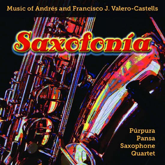 Cover for Saxophone Quartet Purpura Pansa · Saxofonia (CD) (2015)