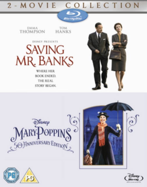 Cover for Saving Mr. Banks / Mary Poppin · Saving Mr Banks / Mary Poppins (Blu-Ray) (2014)