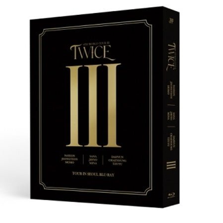 TWICE 4TH WORLD TOUR III IN SEOUL [BLU-RAY] - Twice - Musiikki - JYP ENTERTAINMENT - 8809375123947 - perjantai 24. kesäkuuta 2022