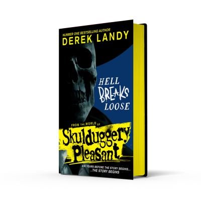 Cover for Derek Landy · Hell Breaks Loose (Hardcover bog) (2023)