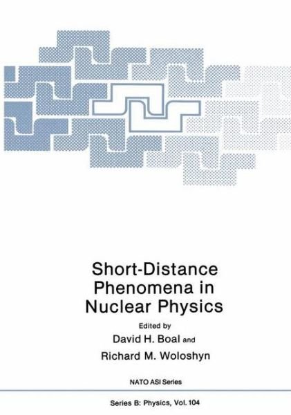 Short Distance Phenomena in Nuclear Phy - Boal  David H. - Books - SPRINGER - 9780306414947 - November 30, 1983