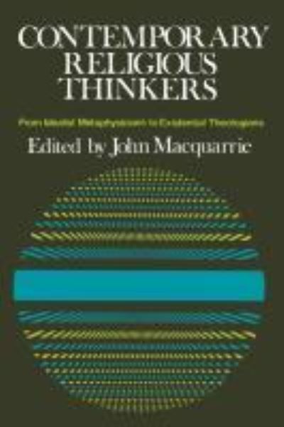 Cover for John Macquarrie · Contemporary Religious Thinkers (Paperback Book) (2013)