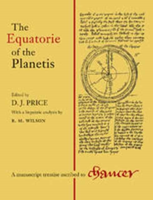Cover for Price · Equatorie of Planetis (Hardcover Book) (1955)