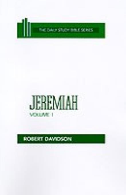 Cover for Robert Davidson · Jeremiah (Daily Study Bible (Westminster Hardcover)) (Hardcover Book) (1983)