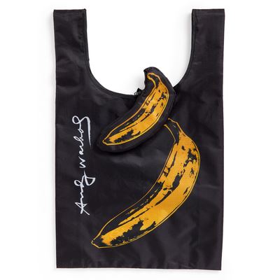 Cover for Galison · Andy Warhol Banana Reusable Tote Bag (Kläder) (2023)