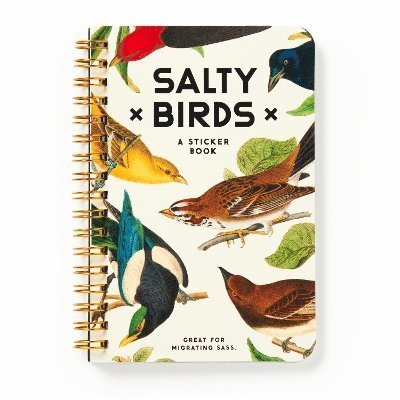 Salty Birds Sticker Book - Brass Monkey - Libros - Galison - 9780735382947 - 12 de septiembre de 2024