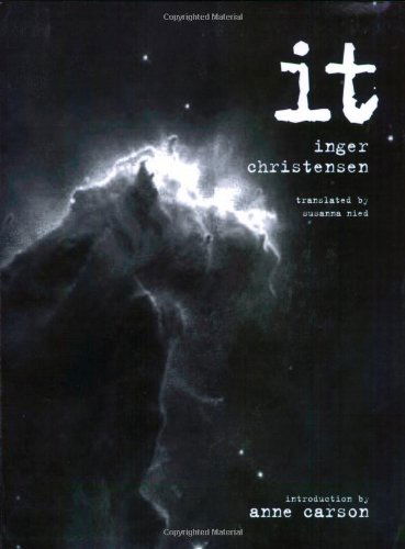 It - Inger Christensen - Livros - New Directions Publishing Corporation - 9780811215947 - 29 de novembro de 2006