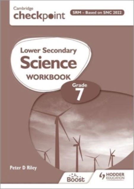 Cover for Peter Riley · Cambridge Checkpoint Lower Secondary Science Workbook 7 Srm - Based on Snc 2022 (Paperback Book) (2023)