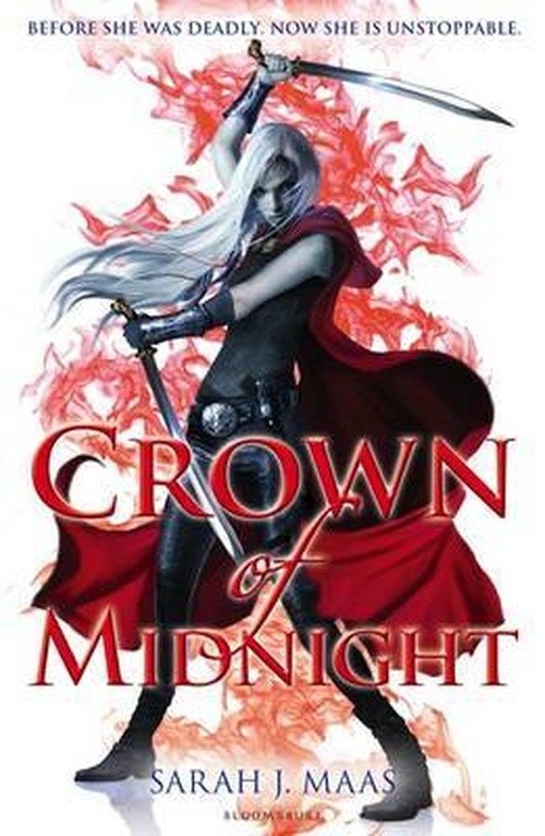 Cover for Sarah J. Maas · Crown of Midnight - Throne of Glass (Paperback Book) (2013)