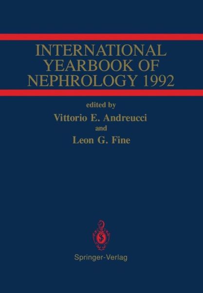 Cover for Vittorio E Andreucci · International Yearbook of Nephrology 1992 (Paperback Book) [Softcover reprint of the original 1st ed. 1991 edition] (2011)