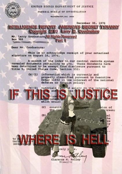 Cover for Larry D Goodnature · If This Is Justice Where Is Hell (Paperback Book) (2003)