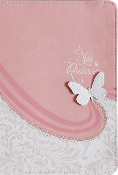 Cover for B&amp;H Espanol Editorial Staff · RVR 1960 Biblia Mis Quince, rosa y blanco simil piel (Leather Book) (2019)