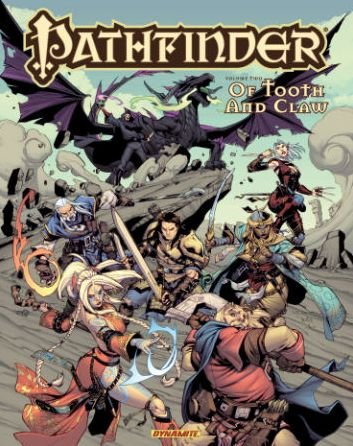 Cover for Jim Zub · Pathfinder Volume 2: Of Tooth and Claw - PATHFINDER HC (Gebundenes Buch) (2014)