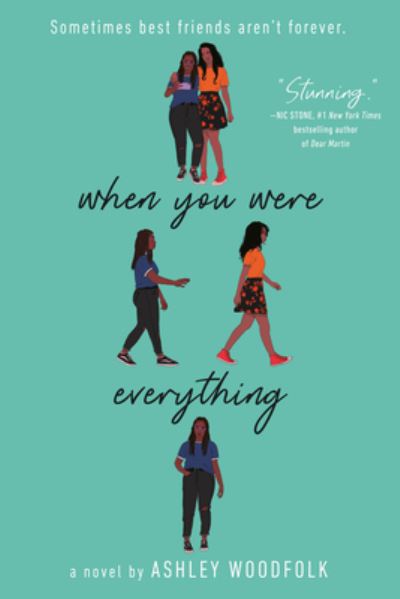 Cover for Ashley Woodfolk · When You Were Everything (Gebundenes Buch) (2019)