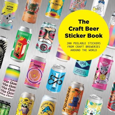 Cover for Soi Books · The Craft Beer Sticker Book (Hardcover Book) (2023)