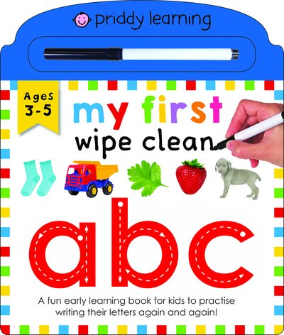 Cover for Priddy Books · My First Wipe Clean: ABC - My First Wipe Clean (Kartongbok) (2023)