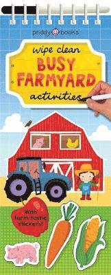 Busy Farmyard - Wipe Clean Activities - Priddy Books - Books - Priddy Books - 9781838990947 - February 2, 2021