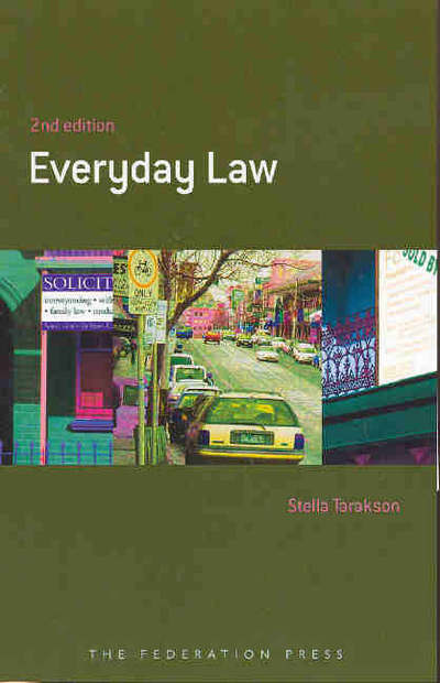 Cover for Stella Tarakson · Everyday Law (Paperback Book) [2 New edition] (2004)