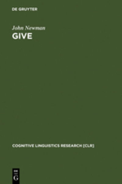 Cover for J. Newman · Give (Book) (1996)