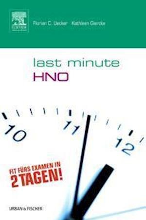 Last Minute HNO - Uecker - Andet -  - 9783437430947 - 