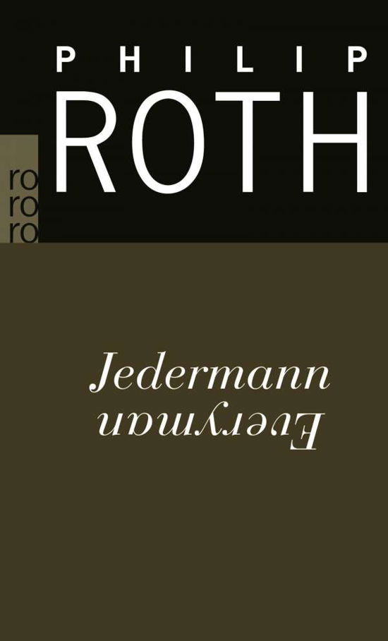 Cover for Philip Roth · Roro Tb.24594 Roth.jedermann (Book)