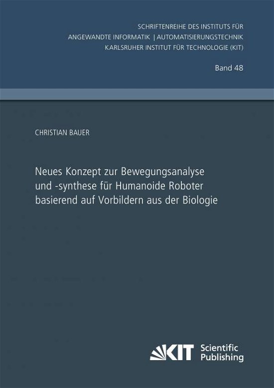 Cover for Bauer · Neues Konzept zur Bewegungsanalys (Book) (2014)