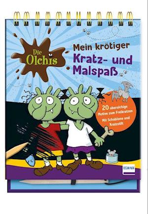 Cover for Erhard Dietl · Die Olchis – Mein krötiger Kratz- und Malspaß (Book) (2023)