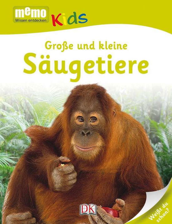 Cover for Various authors · Memo Kids: Gro]e und kleine Saugetiere (Hardcover Book) (2014)