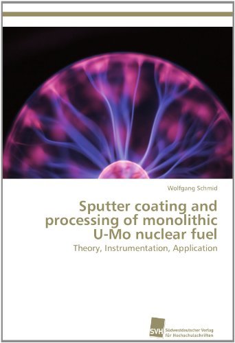 Cover for Wolfgang Schmid · Sputter Coating and Processing of Monolithic U-mo Nuclear Fuel: Theory, Instrumentation, Application (Paperback Book) (2011)