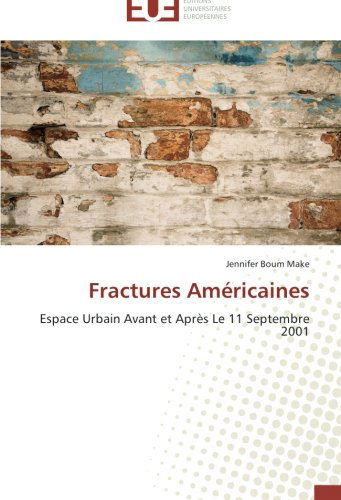 Cover for Jennifer Boum Make · Fractures Américaines (Paperback Book) [French edition] (2018)
