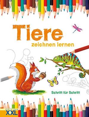 Cover for Tiere zeichnen lernen (Book) (2022)