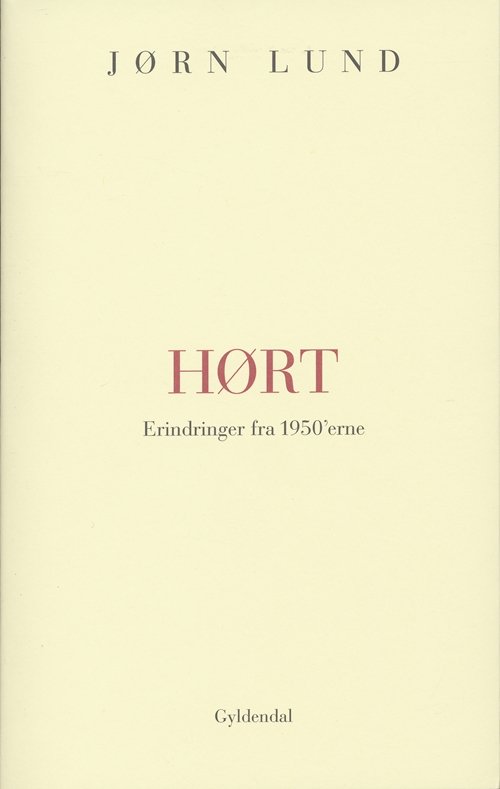 Cover for Jørn Fabrin Lund · Hørt (Sewn Spine Book) [1º edição] (2008)