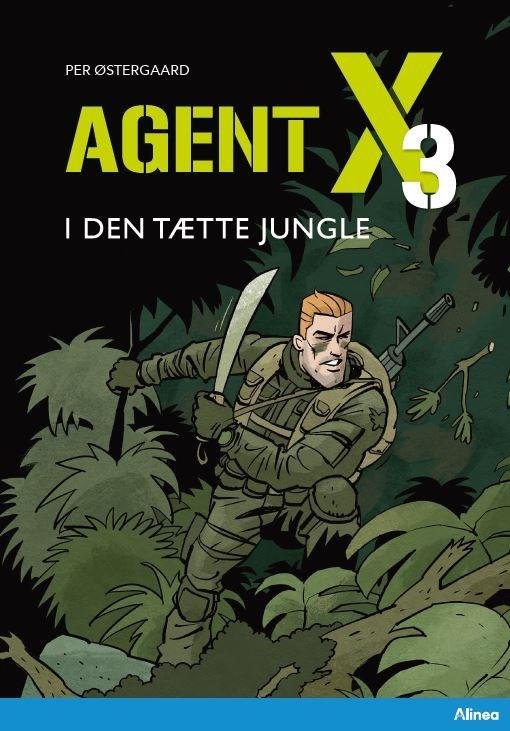 Cover for Per Østergaard · Læseklub: Agent X3 I den tætte jungle, Blå Læseklub (Bound Book) [1º edição] (2022)