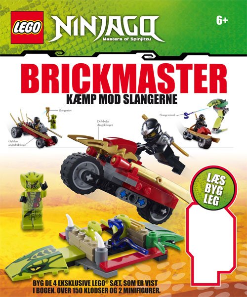 Cover for Lego · LEGO: LEGO Ninjago Brickmaster - Kæmp mod slangerne (Bound Book) [1st edition] (2012)
