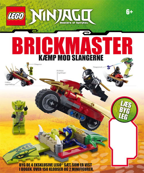 Cover for Lego · LEGO: LEGO Ninjago Brickmaster - Kæmp mod slangerne (Bound Book) [1. wydanie] (2012)