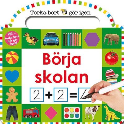 Cover for Amy Oliver · Torka bort &amp; gör igen: Börja skolan (Board book) (2015)