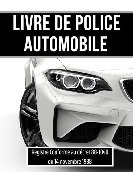 Cover for Mano Registre P Edition · Livre de police automobile (Paperback Book) (2020)